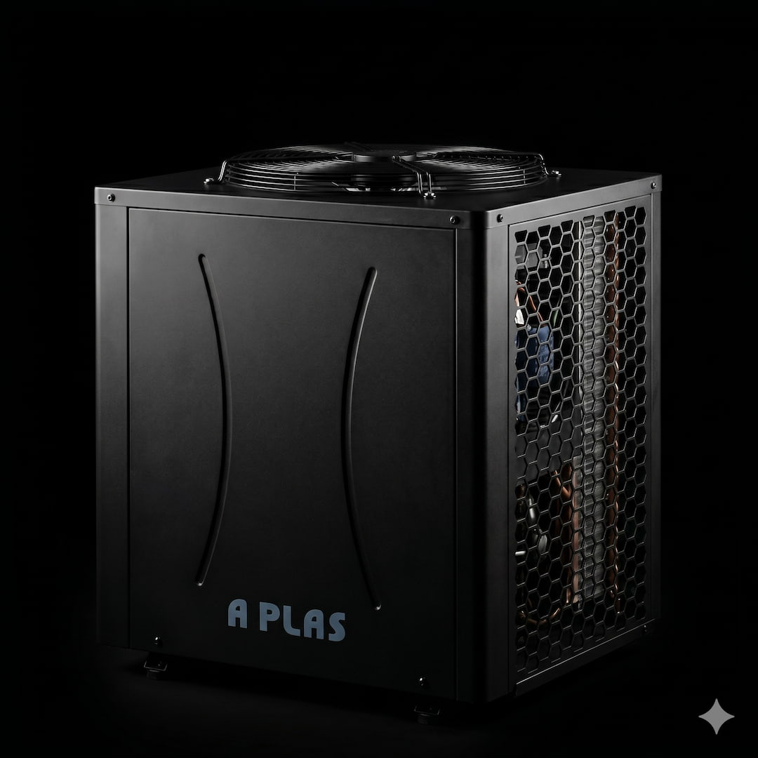 A Plas M 35 kW inverter ısı pompası Antalya havadan suya monoblok enerji tasarruflu ısıtma sistemi